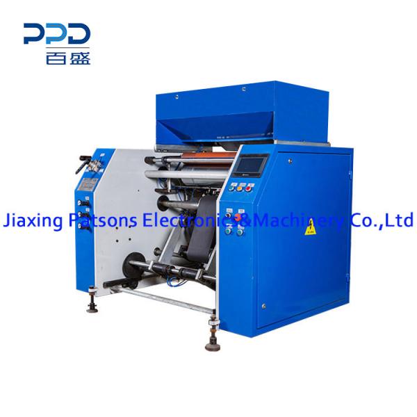 5 Shaft Automatic Curly Edge Cling Film Roll Rewinding Machine