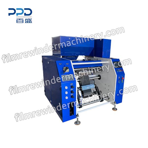 New Design Fully Auto 5 Shaft Cling Film Rewinder With Perforation Line