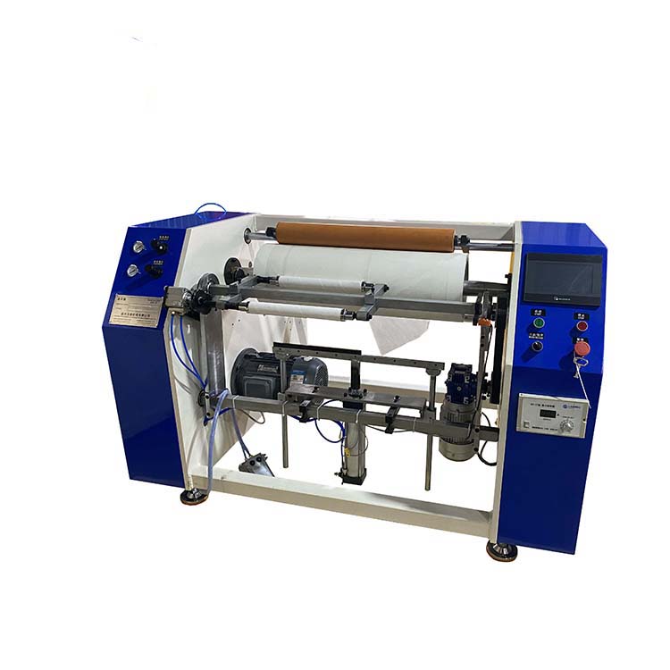 2 Shaft Silicon Paper Baking Paper Rewinder, PPD-2SHBR450