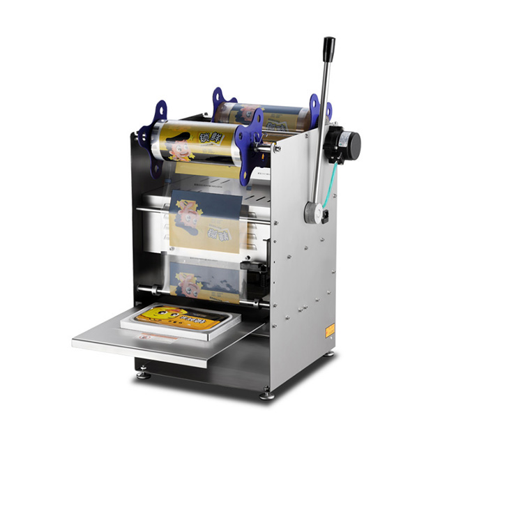 Semi Auto Food Tray Sealer Machine, 