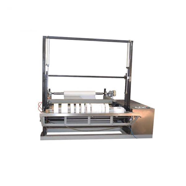 Pneumatic knife nonwoven fabrics roll slitting rewinding machine